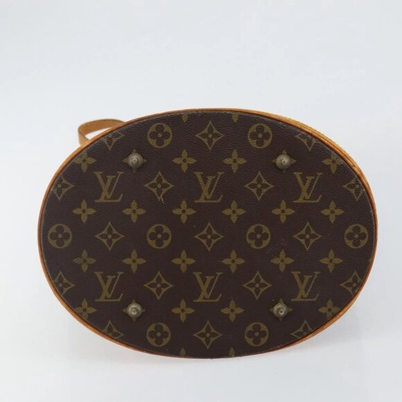 LOUIS VUITTON Monogram Bucket GM Shoulder Bag M42236 LV Auth 142746 - Picture 7 of 16